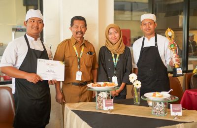 Juara 2 Lomba LKS Kab. Kudus Mata Lomba Cooking
